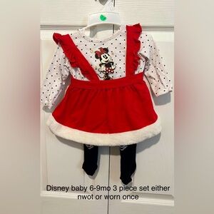 Disney Christmas 3 Piece Set